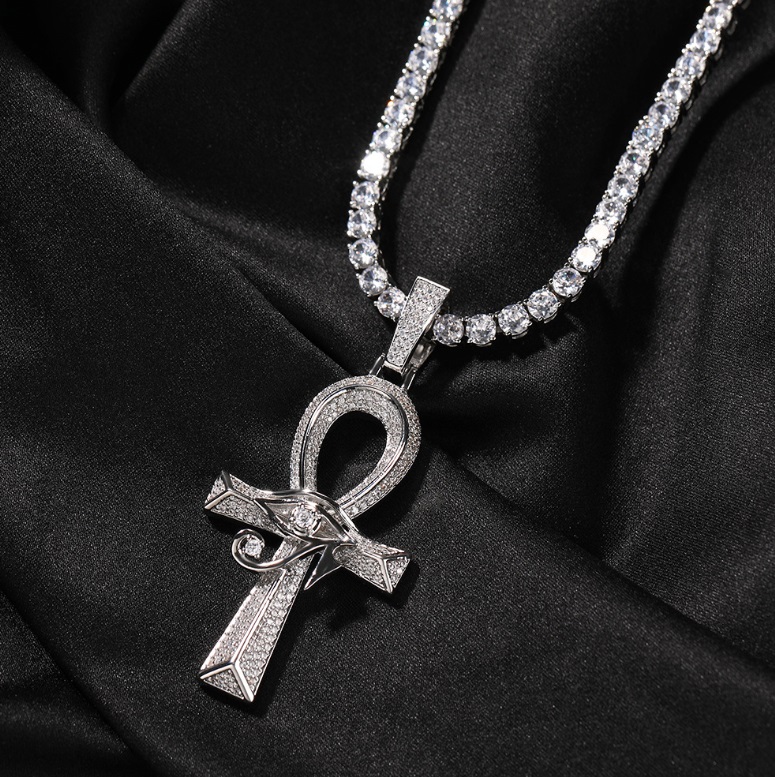 Ankh Cross Pendant Necklace For Men